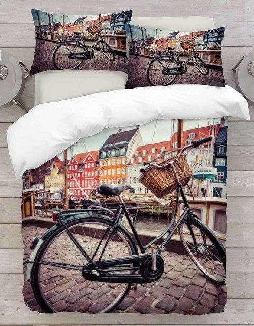 Road Bicycle Bedding Set