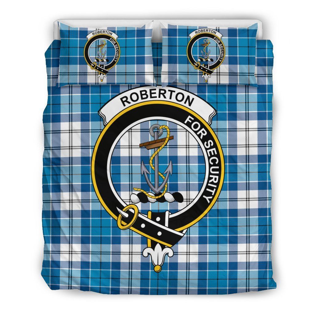 Roberton Clan Badge Tartan Bedding Set