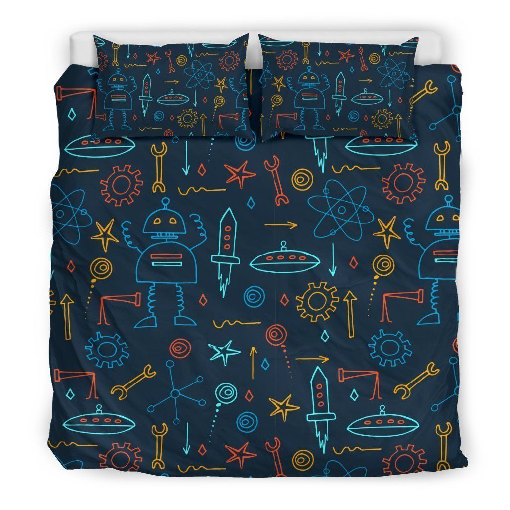 Robot Cyborg Bedding Set