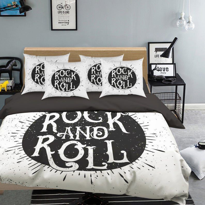 Rock And Roll Bedding Set