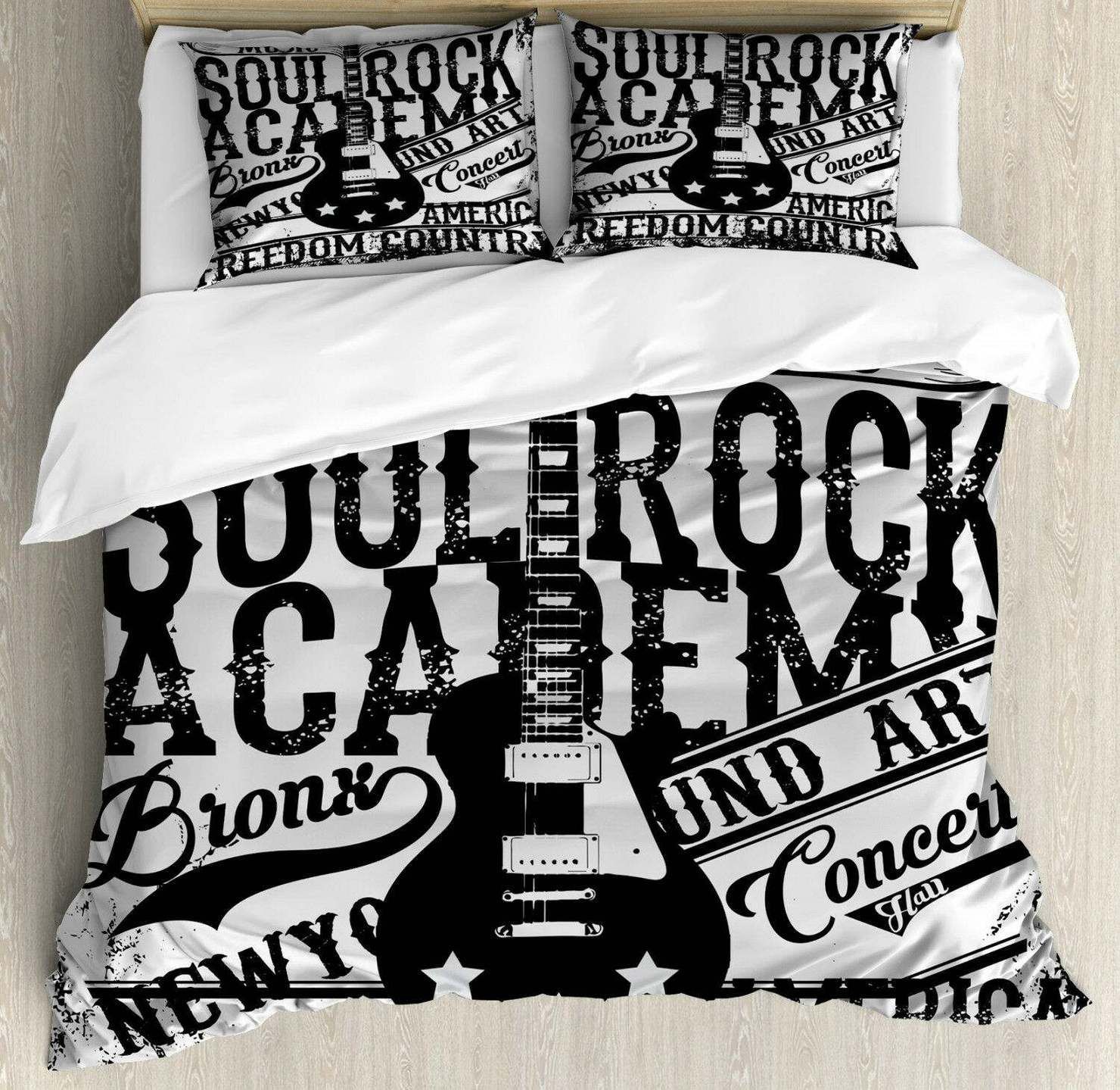 Rock Music Bedding Set