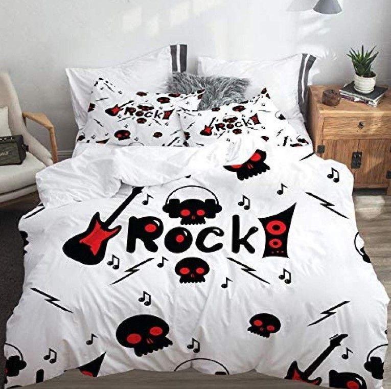 Rock Music Bedding Set