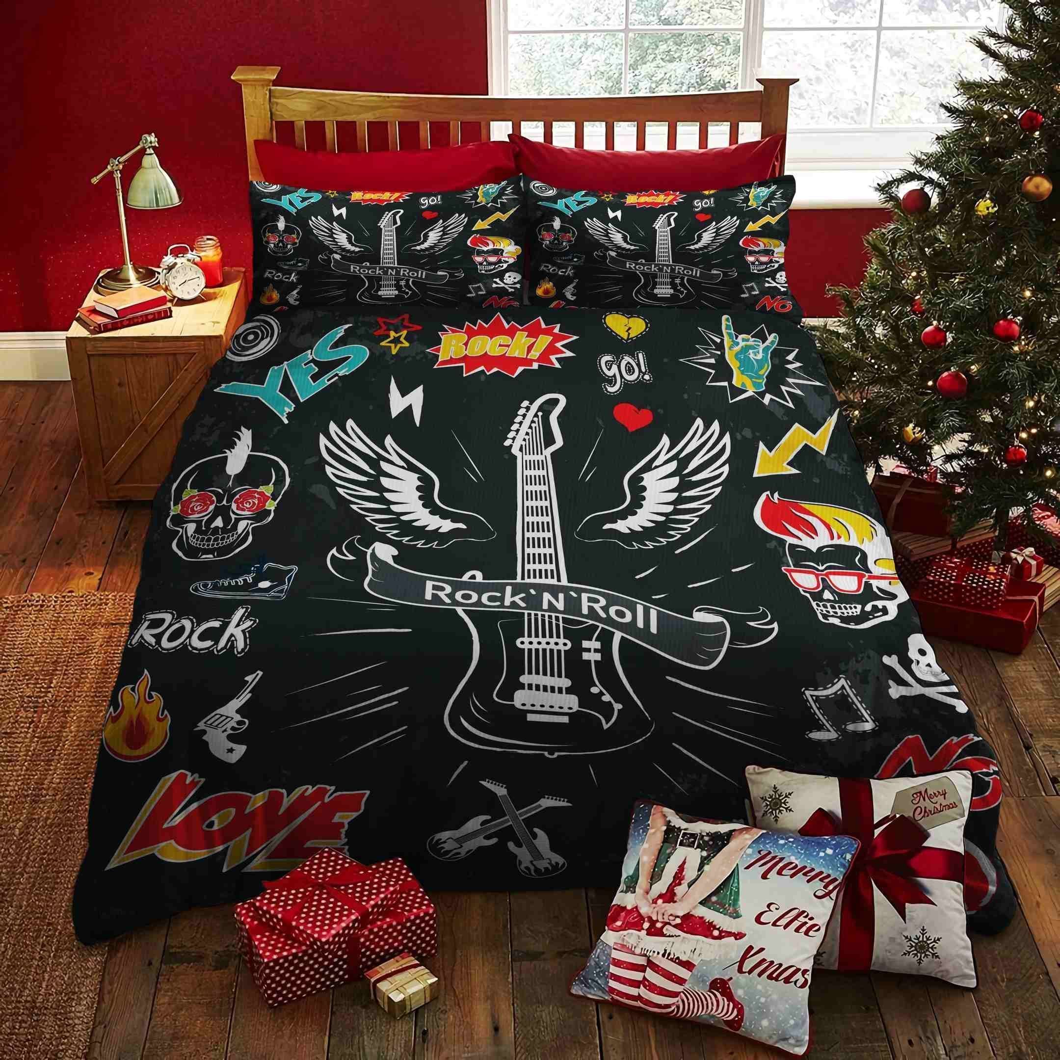 Rock N Roll Bedding Set