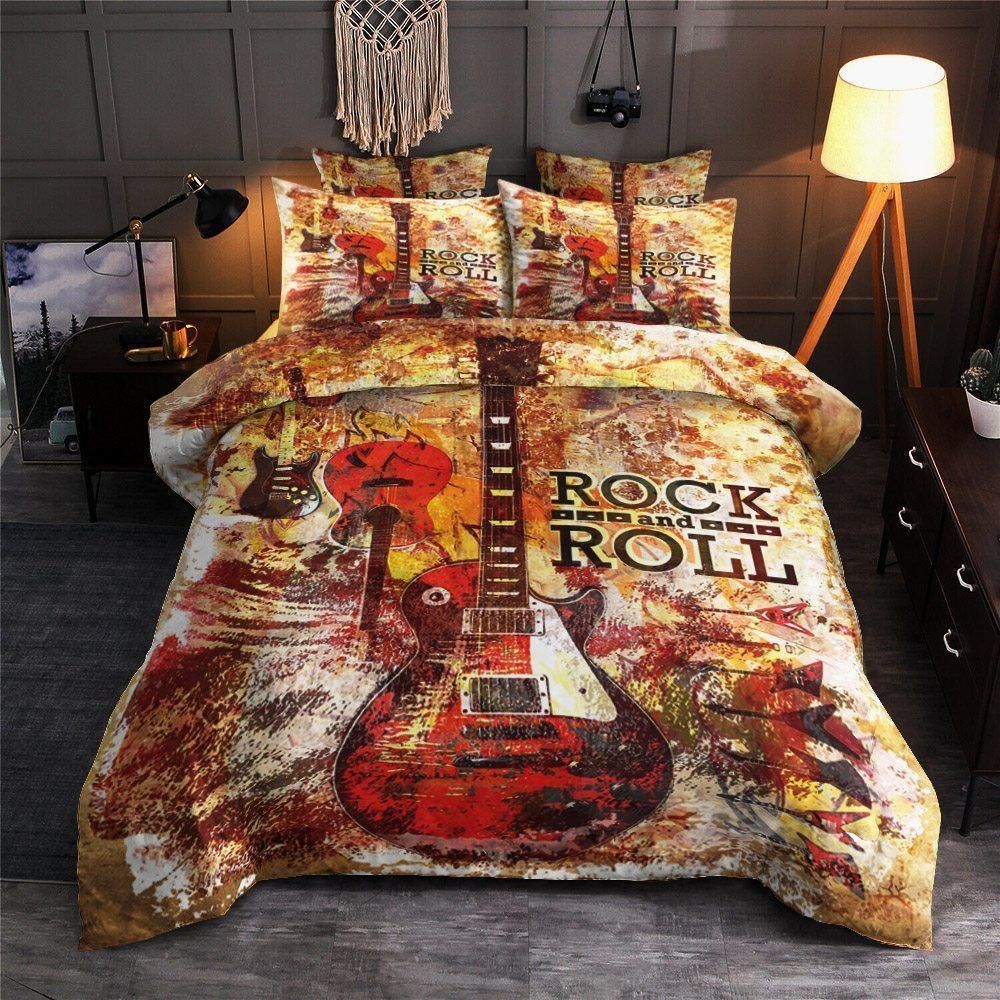 Rock Roll Bedding Set