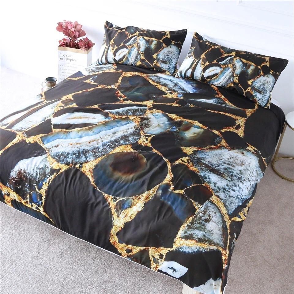 Rock Texture Bedding Set