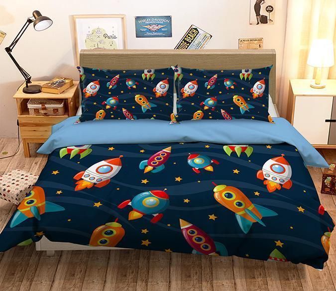 Rocket Stars Bedding Set