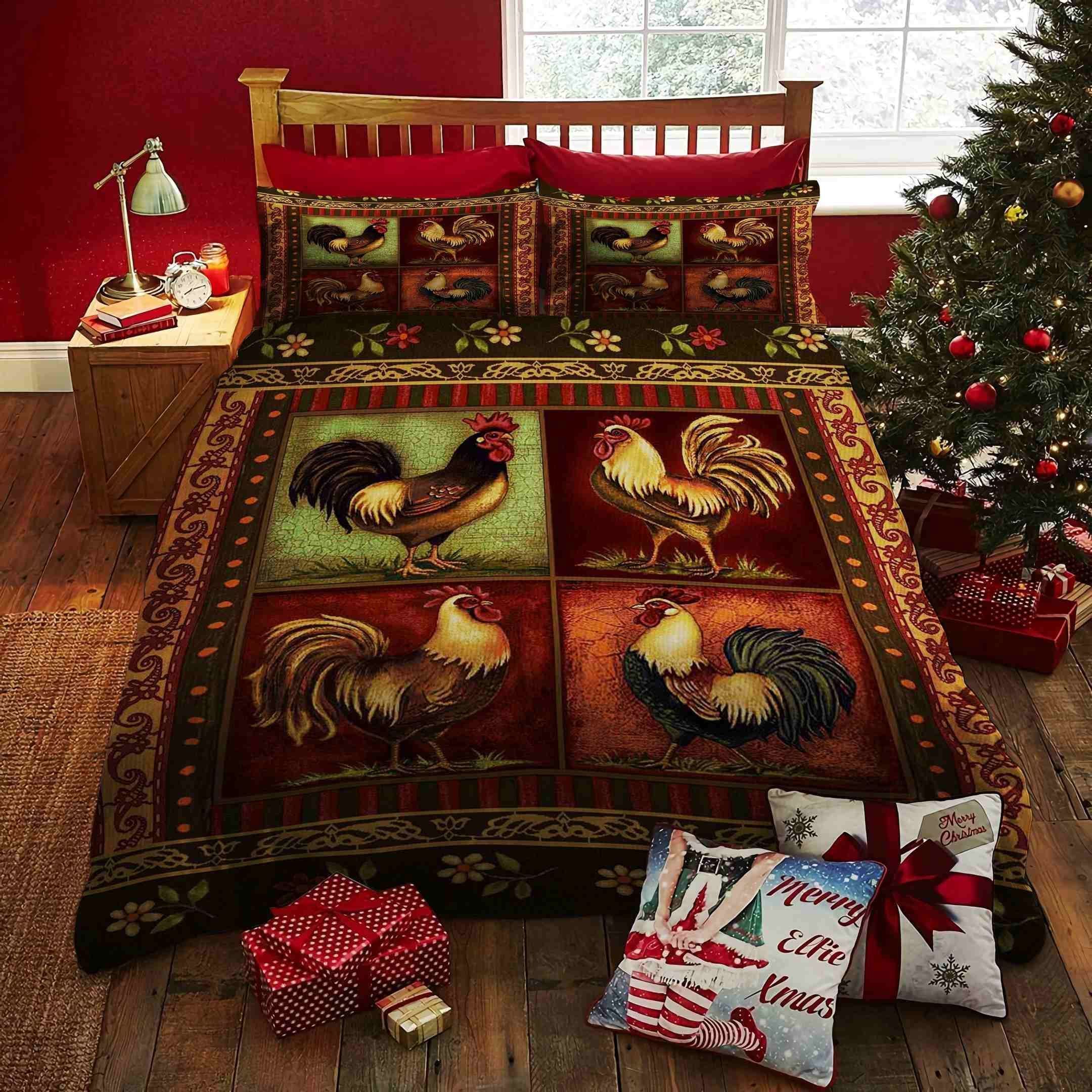 Rooster Bedding Set