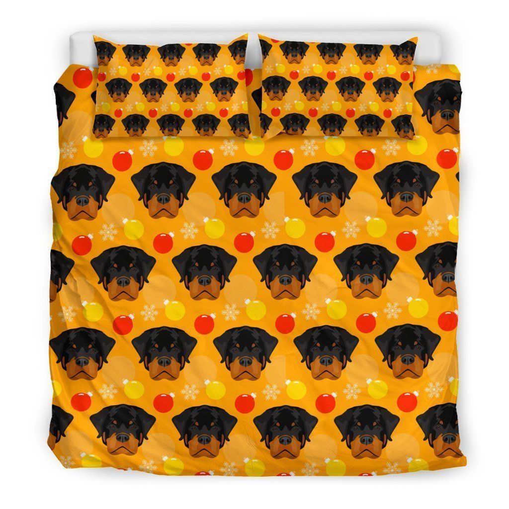 Rottweiler Dog Bedding Set
