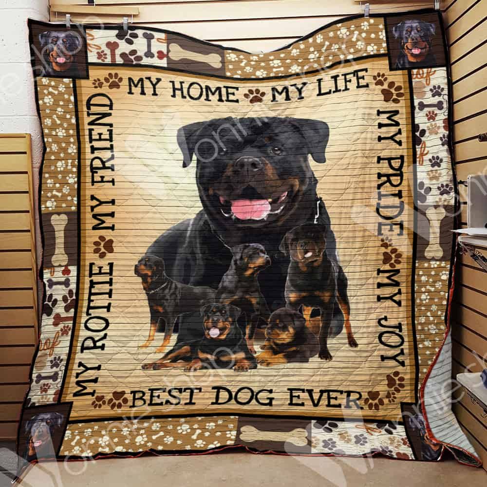 Rottweiler Dog Quilt Blanket DHC0102625TD