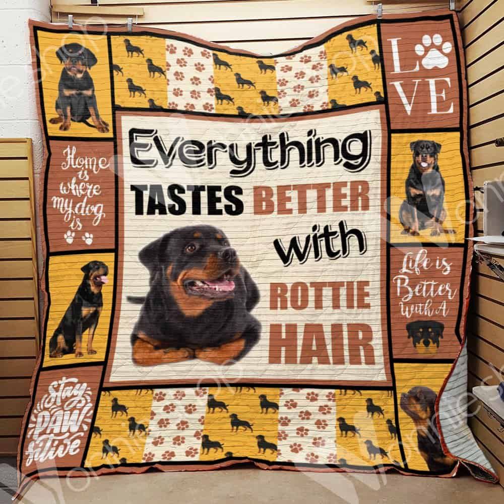 Rottweiler Dog Quilt Blanket DHC0102747TD
