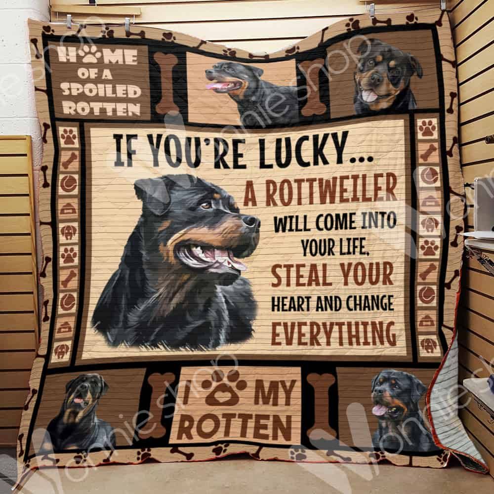 Rottweiler Dog Quilt Blanket DHC0102934TD