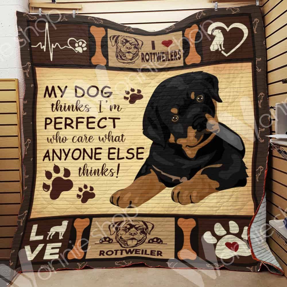 Rottweiler Dog Quilt Blanket DHC0102936TD