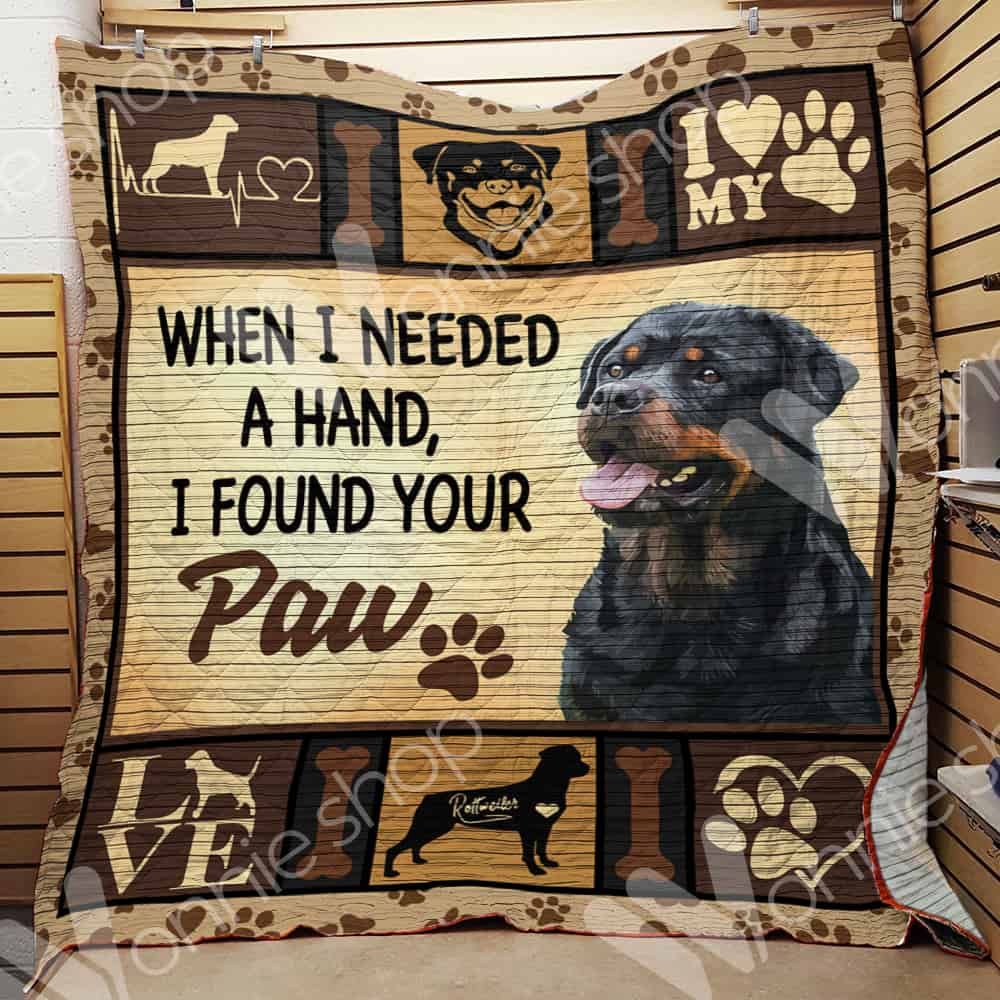 Rottweiler Dog Quilt Blanket DHC0102960TD