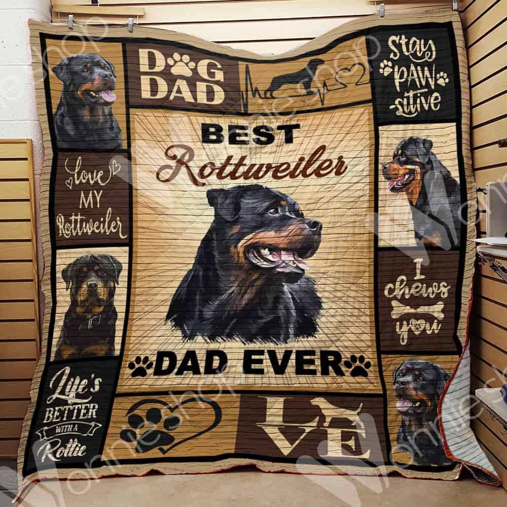 Rottweiler Dog Quilt Blanket DHC0602672TD