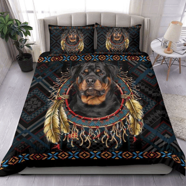 Rottweiler Dreamcatcher Bedding Set