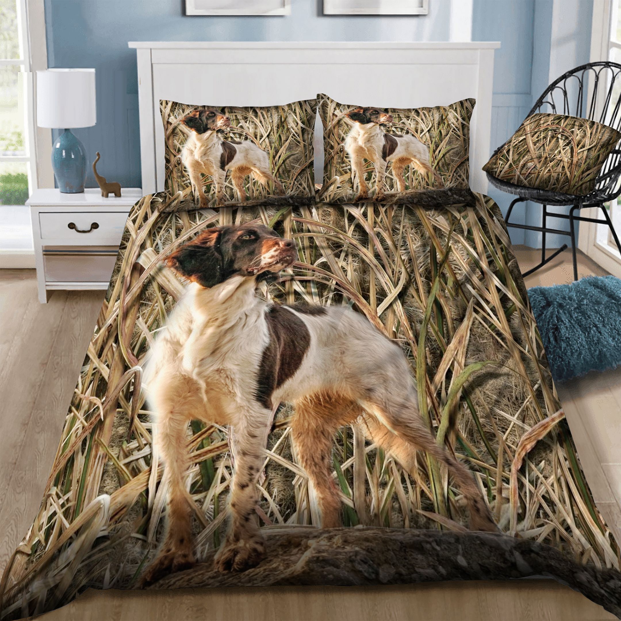 Rottweiler Hunting  Bedding Set