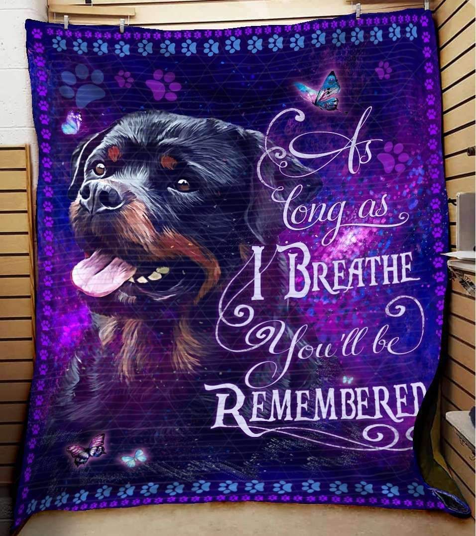 Rottweiler Fleece Blanket