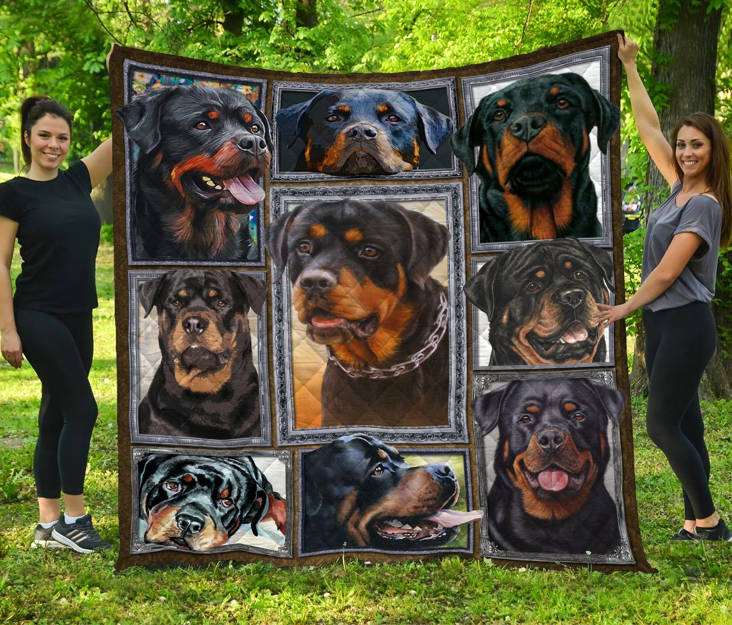 Rottweiler Quilt Blanket DHC13121422VT
