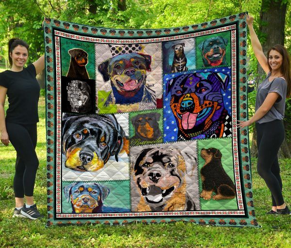 Rottweiler Quilt Blanket DHC1312189VT