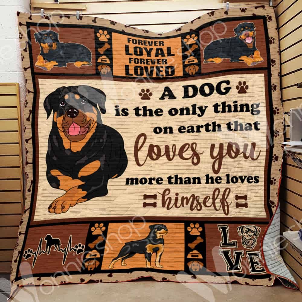 Rottweiler Quilt Blanket DHC1312423VT