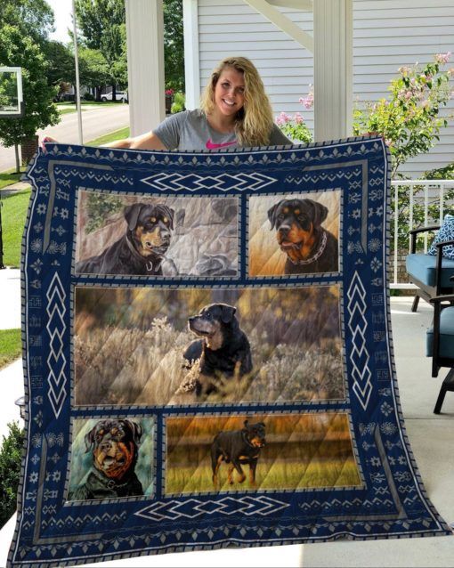 Rottweiler Quilt Blanket DHC2911360VT