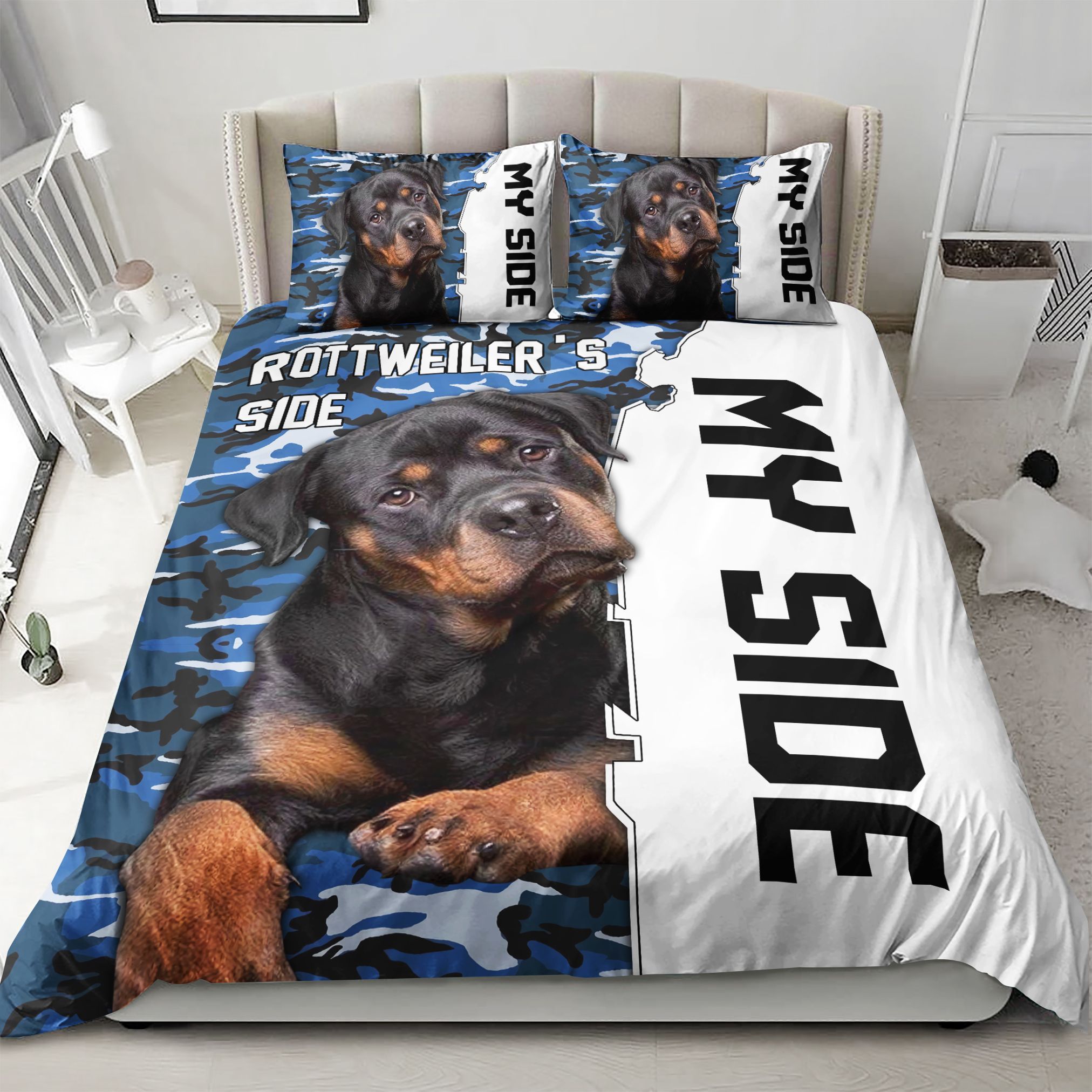Rottweilers Side Bedding Set