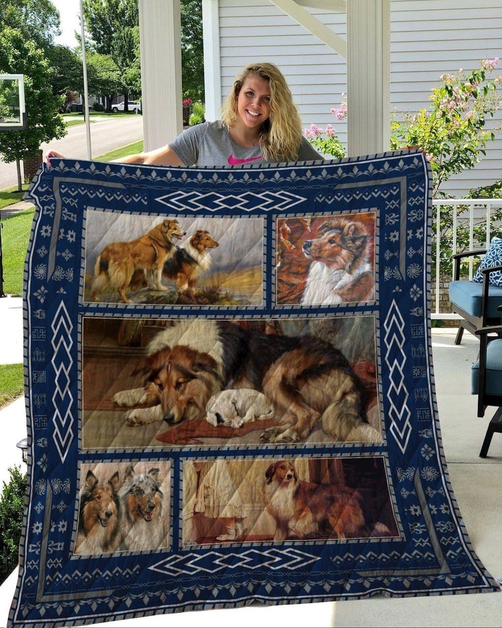 Rough Collie Mild Like Velvet Quilt Blanket DHC020120589TD
