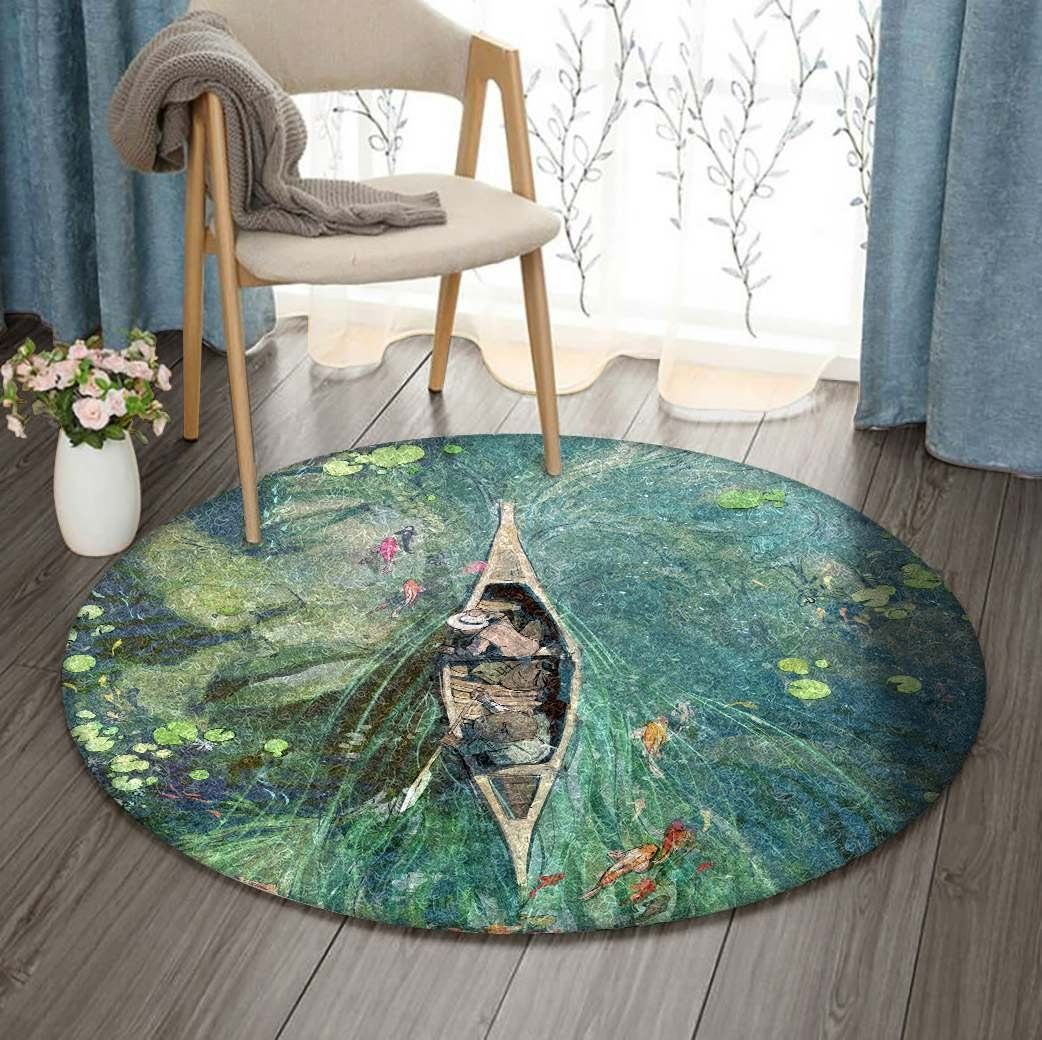 Rowing Round Carpet