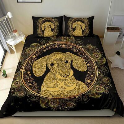 Royal Dachshund Bedding Set