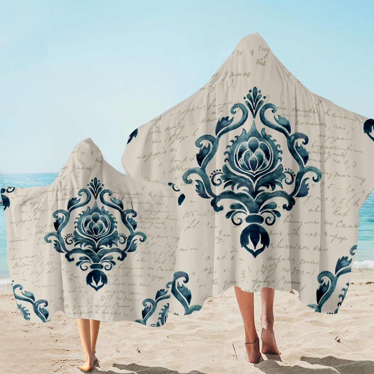 Royal Sign Letter For You Printed Hooded Towel