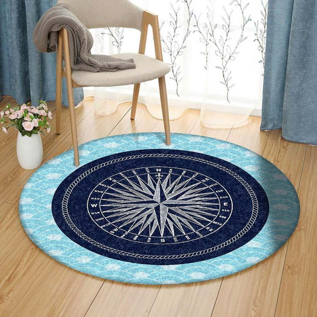 Royalty Free Stars Round Carpet