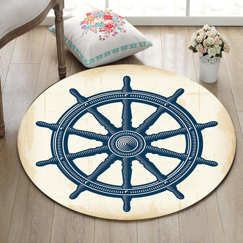 Rudder Round Carpet