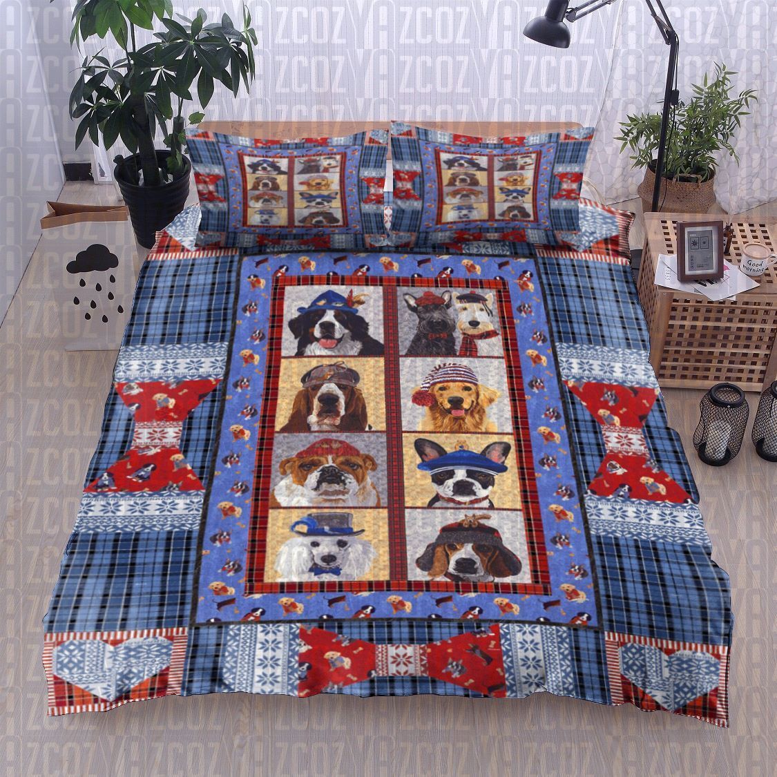 Ruff Life Dogs Bedding Set