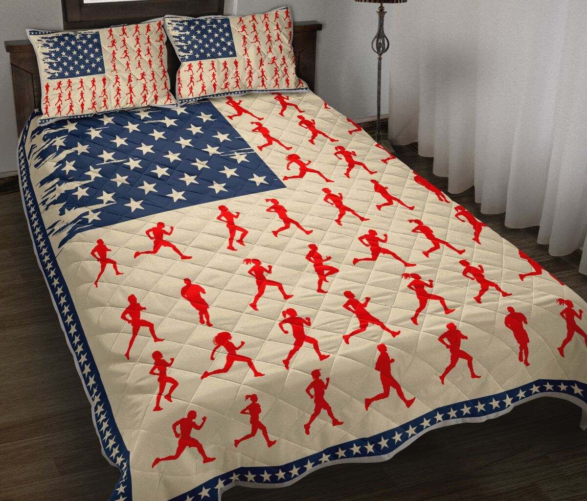 running AMERICAN FLAG QBS 2 DHC281111137DD