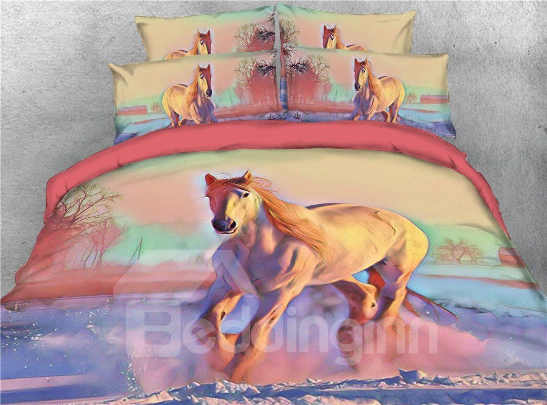 Running Horse Bedding Set