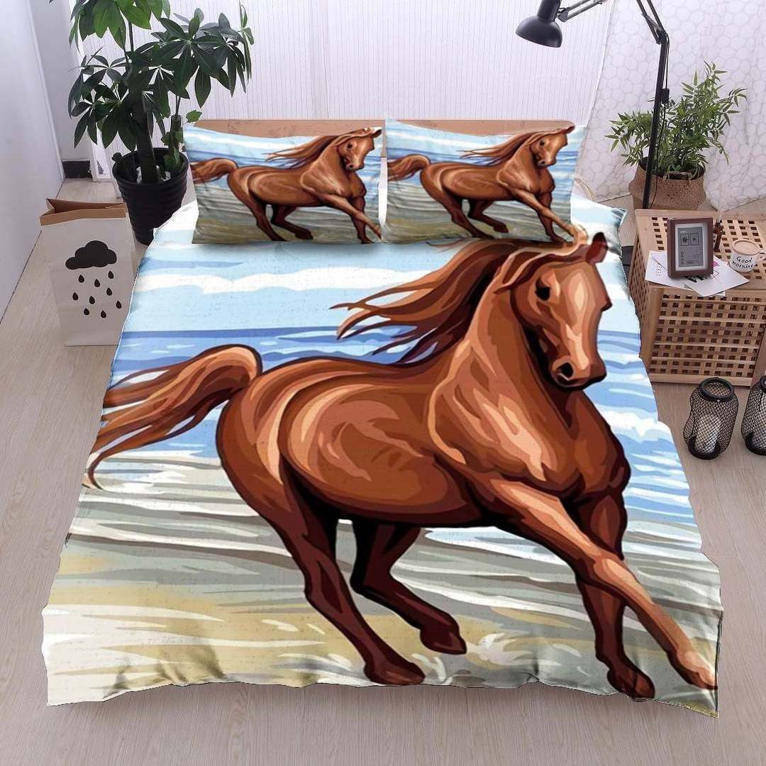 Running Horse Bedding Set