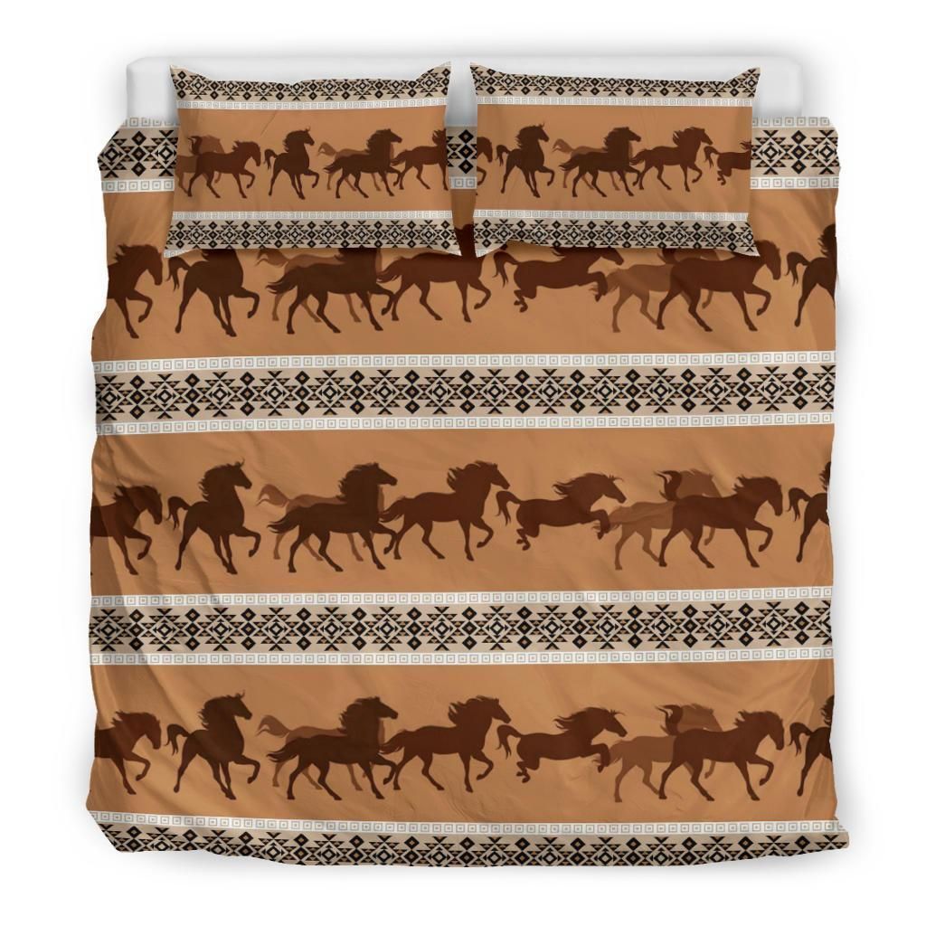 Running Horse In Race Bedding Set