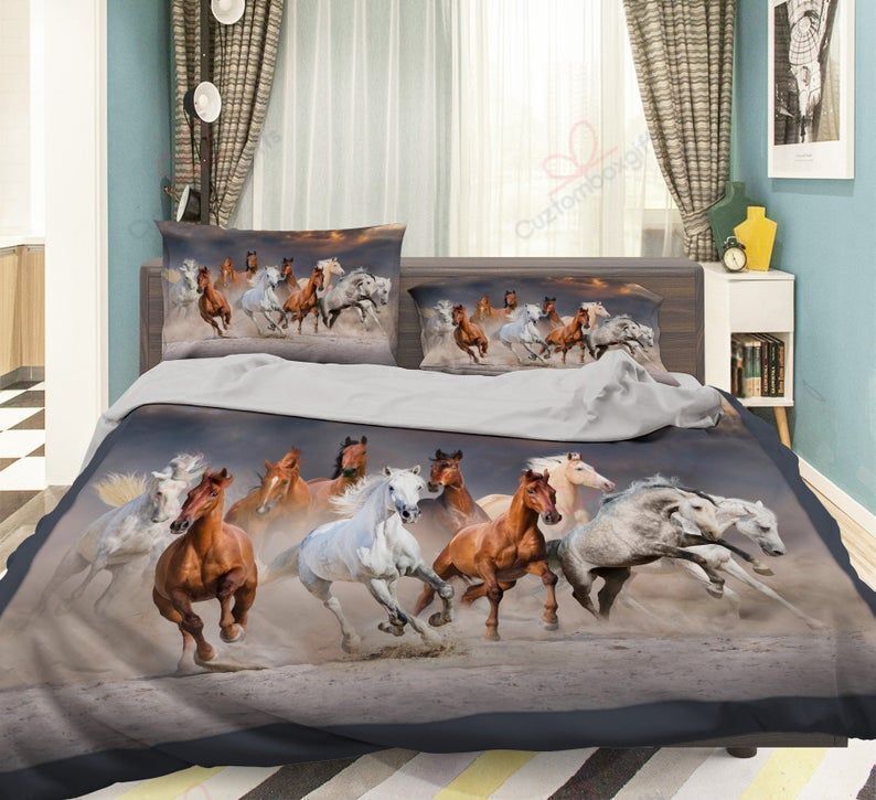 Running Horse Bedding Set