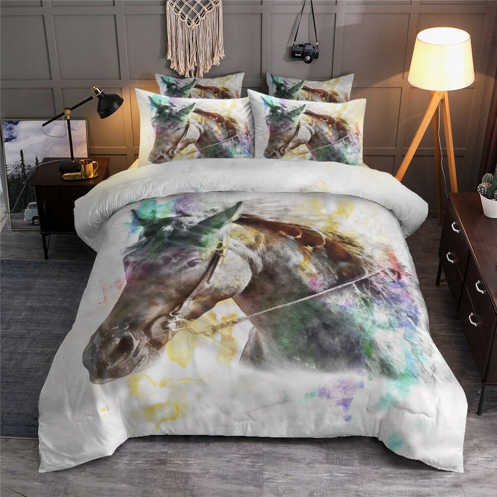 Running Horse Bedding Set
