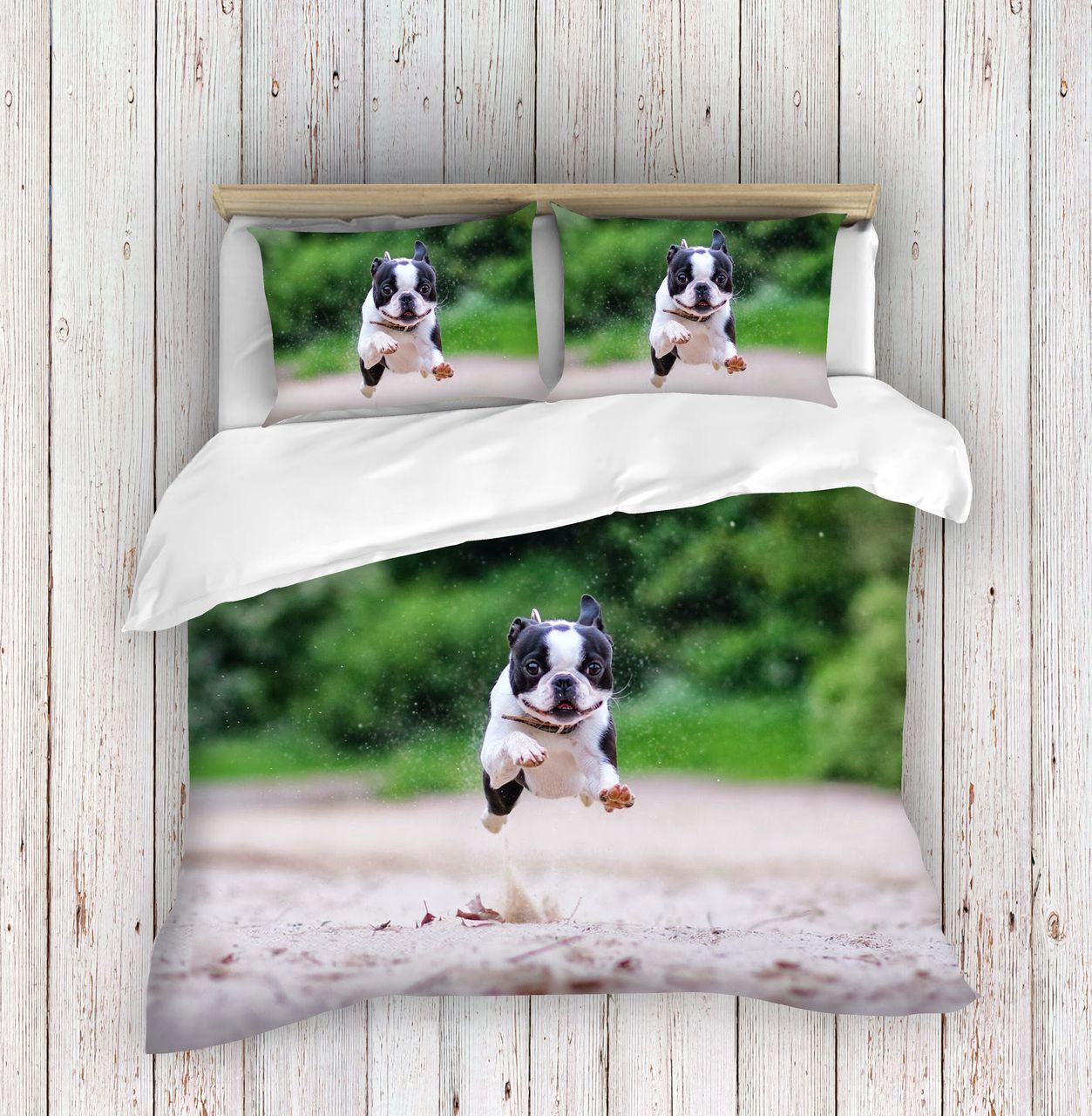 Running Pug Bedding Set