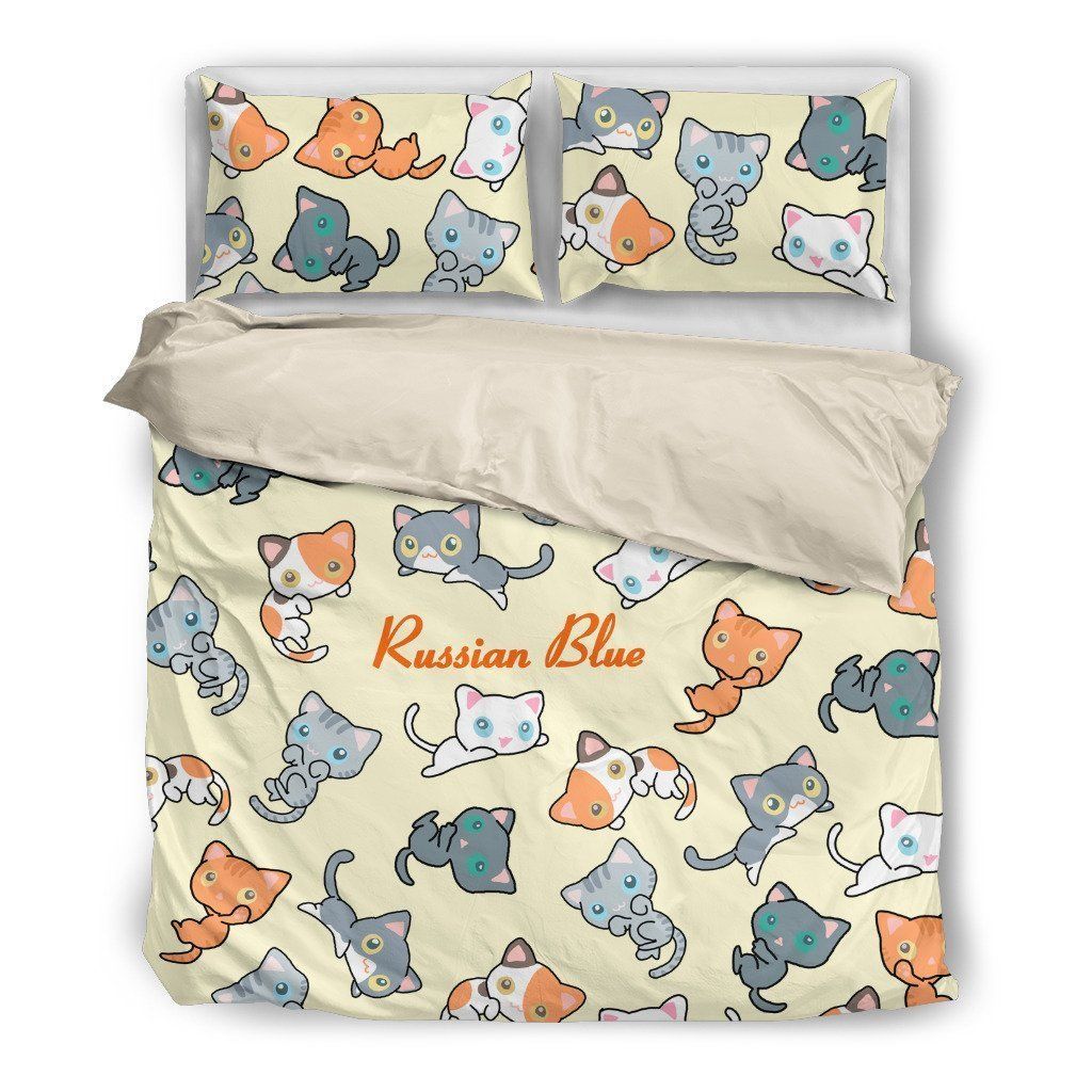 Russian Blue Bedding Set