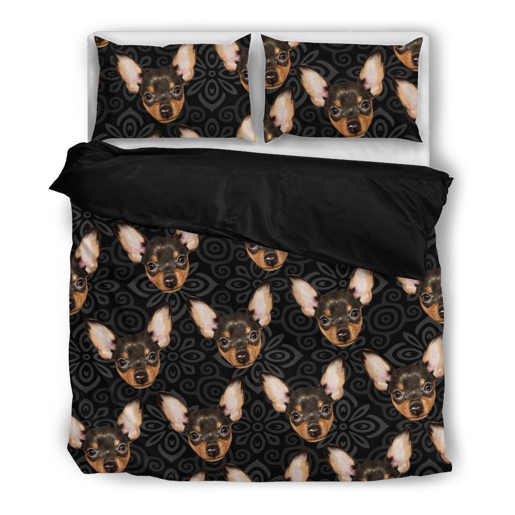 Russian Toy Terrier Dog Bedding Set