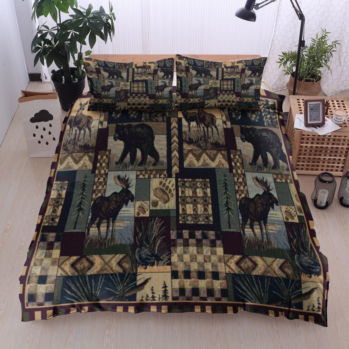 Rustic Hunting Bedding Set