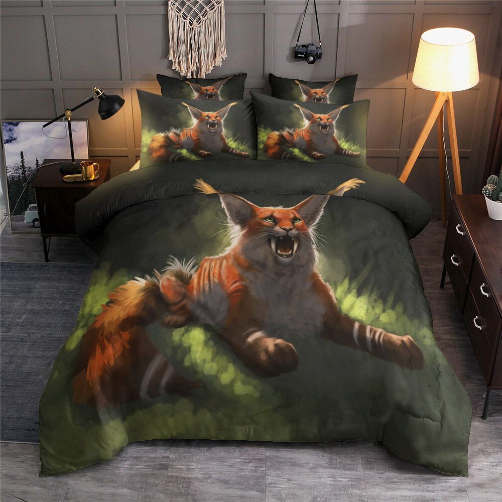 Saber Tooth Cat Bedding Set
