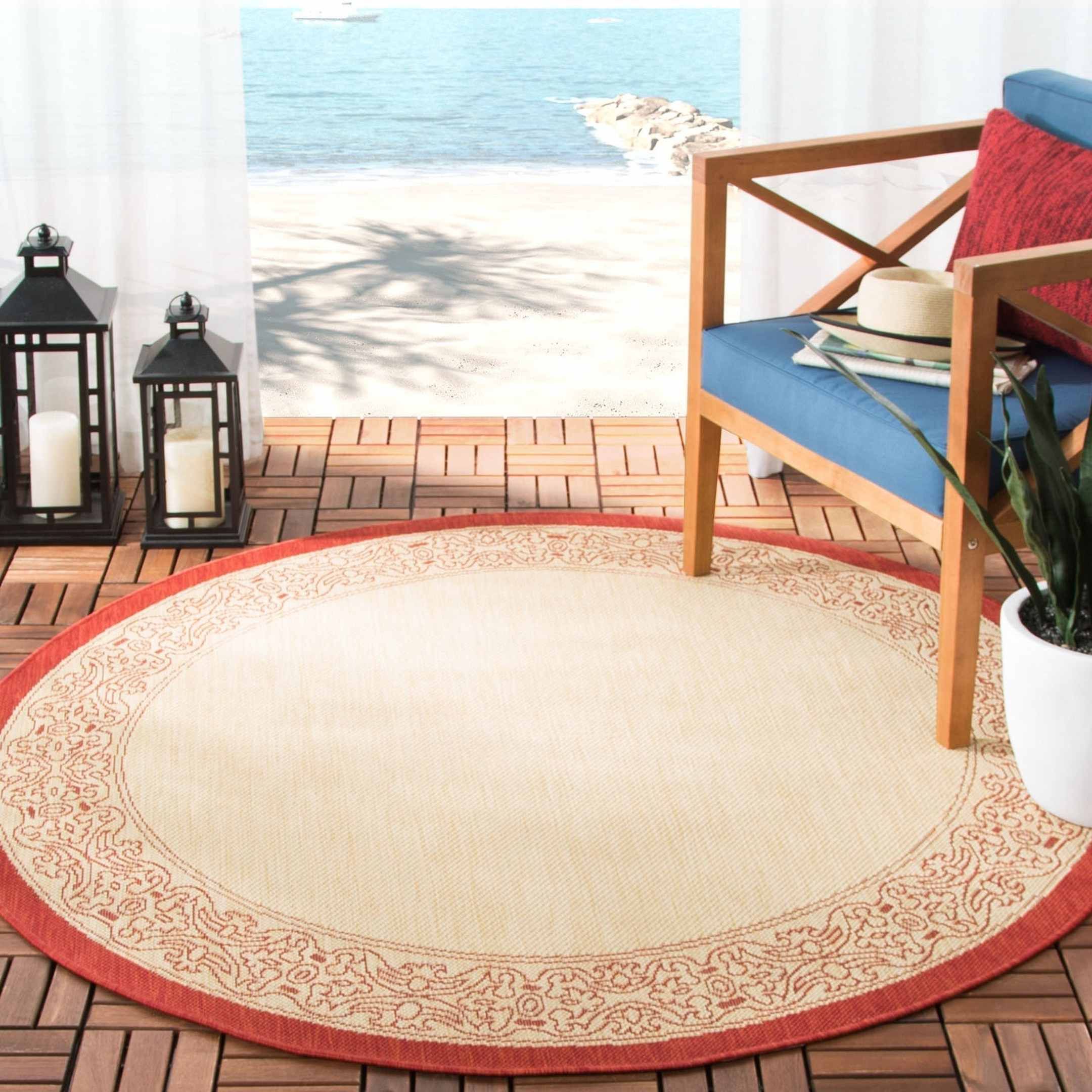 Safavieh Courtyard Lorayne Round Carpet
