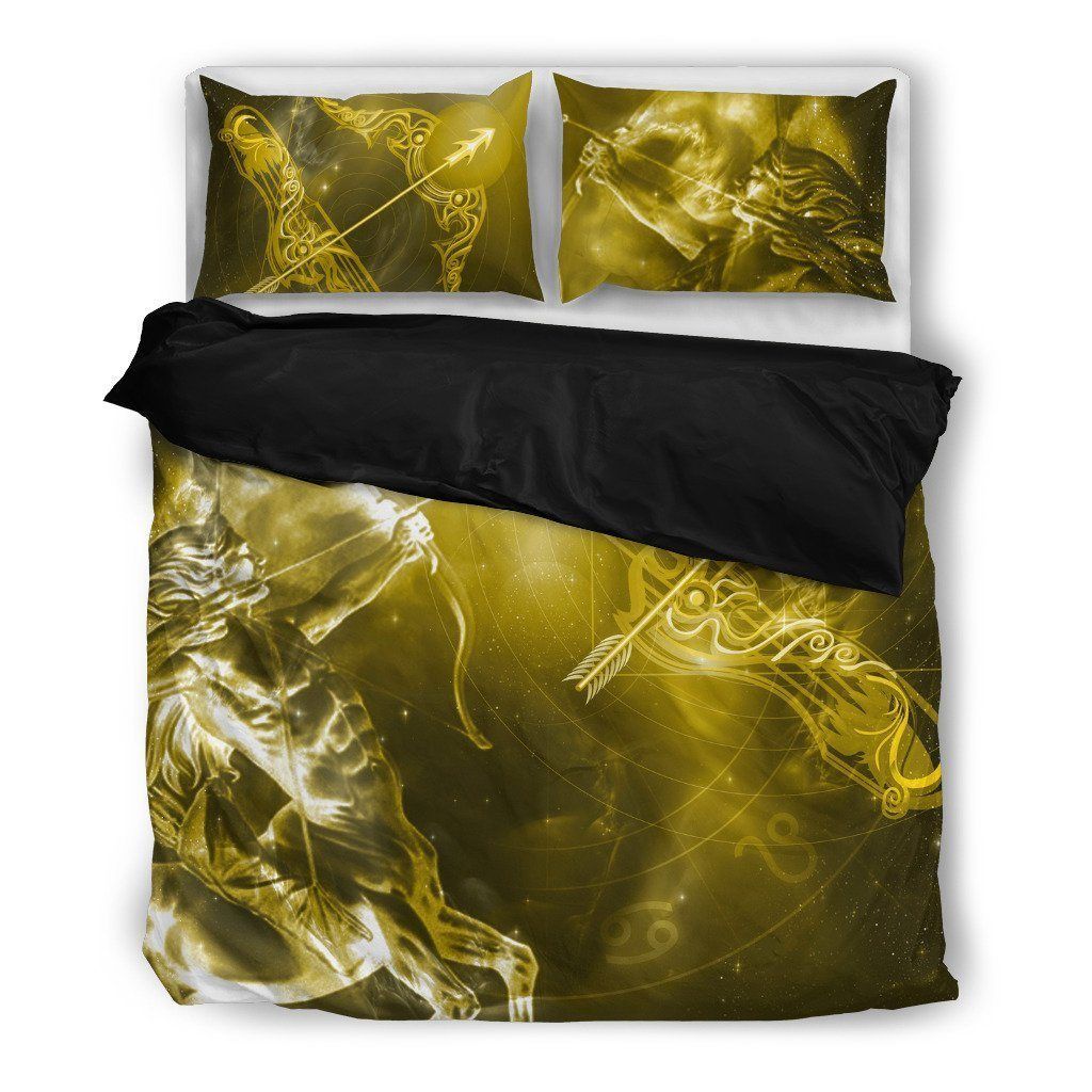 Sagittarius Zodiac Sign Horoscope Themed Bedding Set