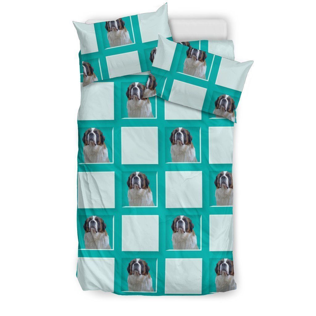 Saint Bernard Dog Bedding Set