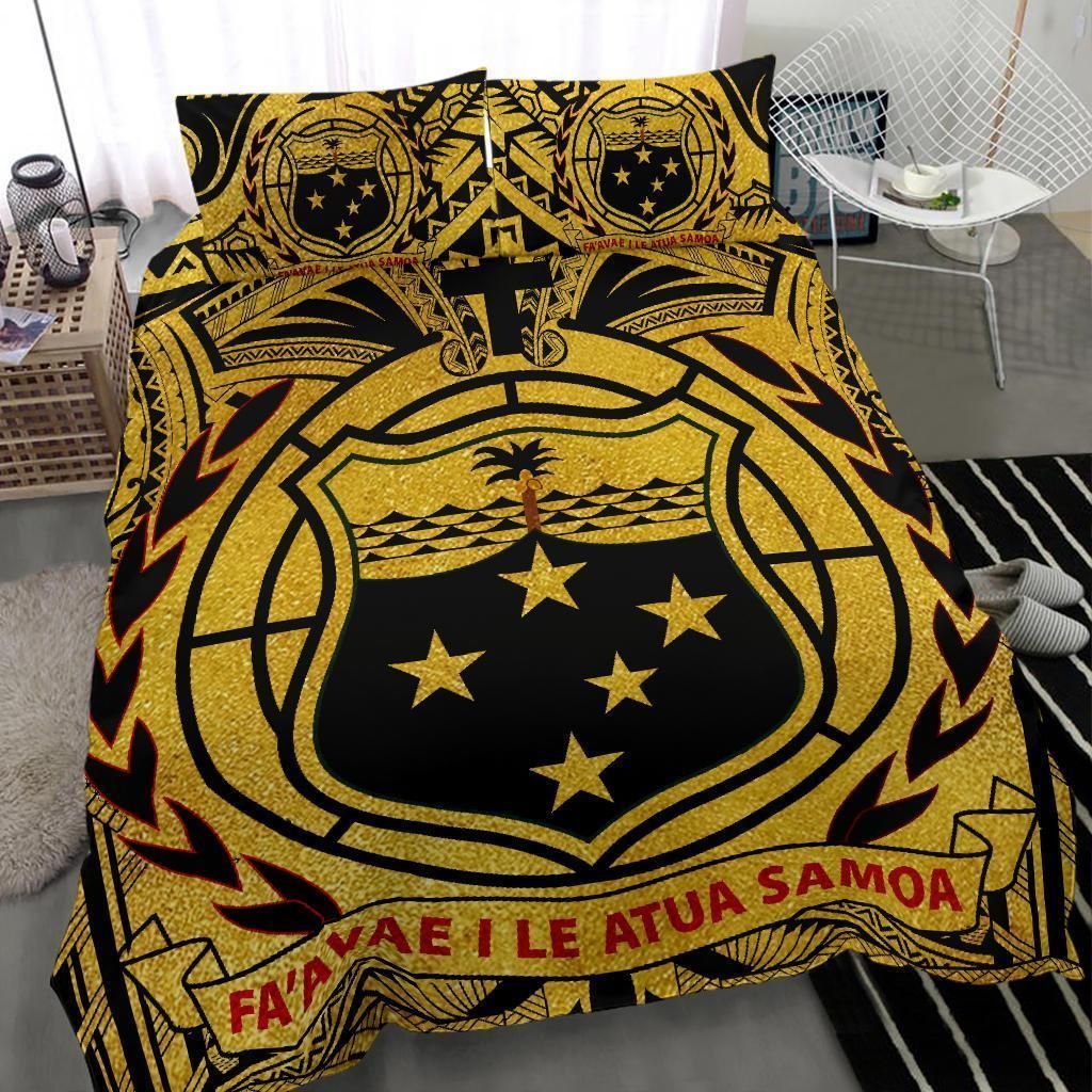Samoa Coat Of Arm Bedding Set