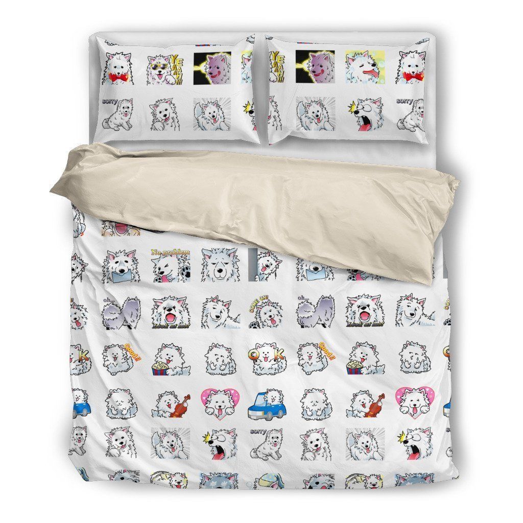 Samoyed Bedding Set