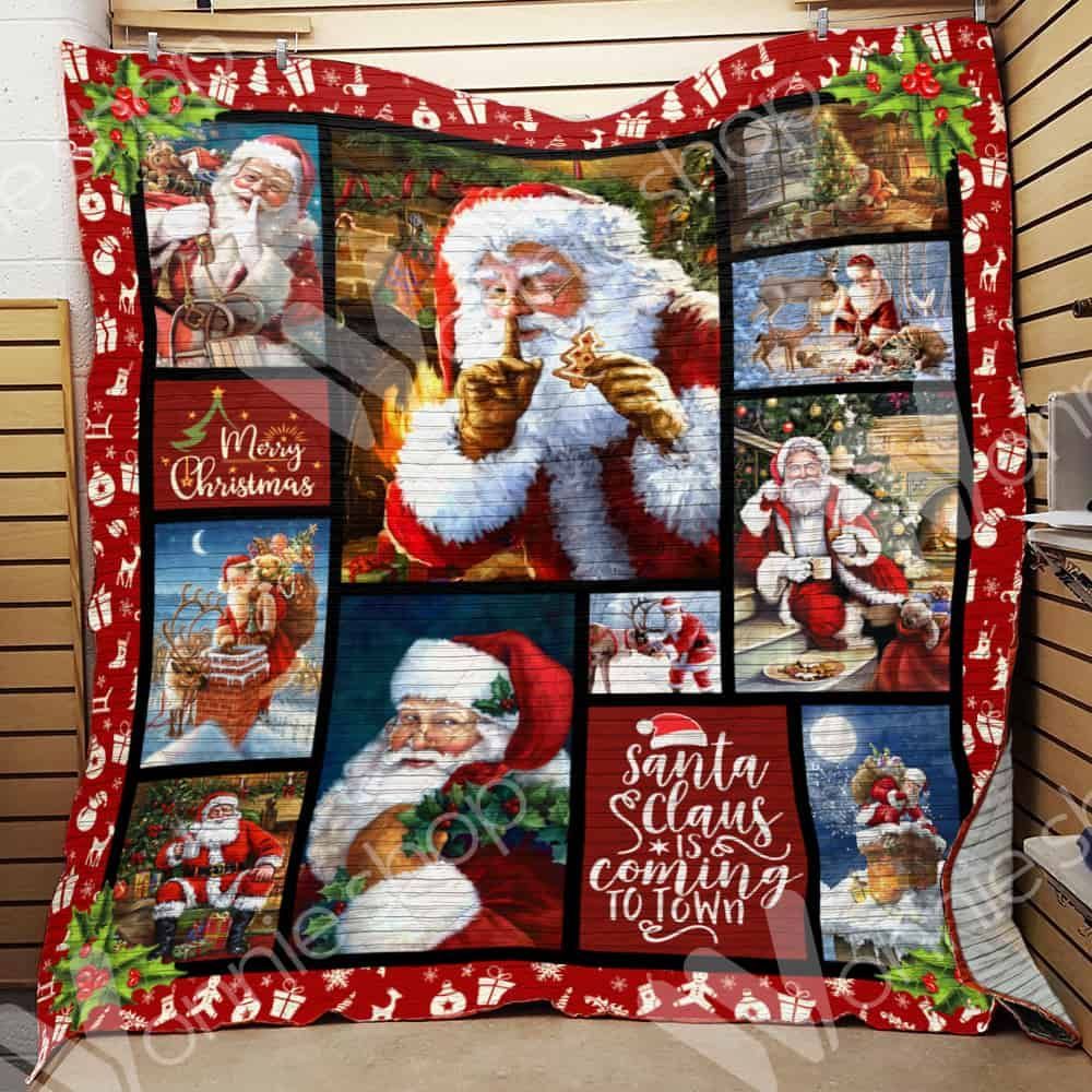 Santa Christmas 3 GS-CL-LD3110 Quilt Blanket